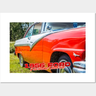 1956 Ford Fairlane Victoria Posters and Art